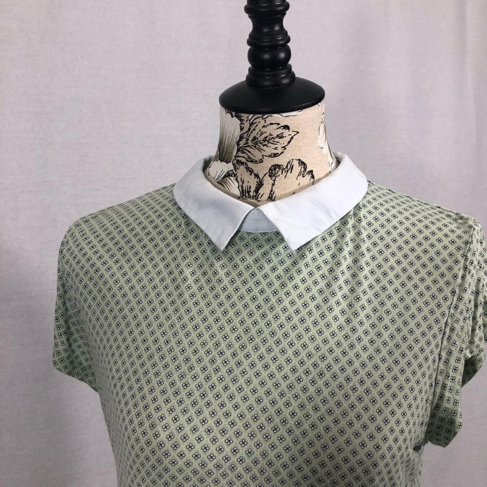 VintAge top peter pan collar